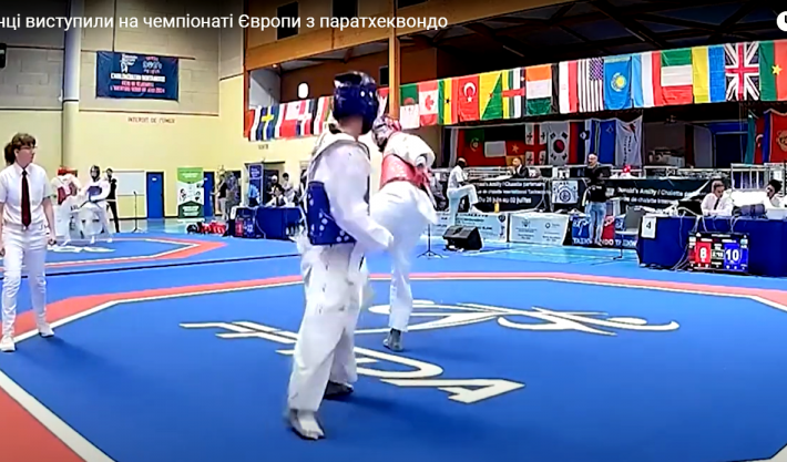 Українці виступили на чемпіонаті Європи з паратхеквондо