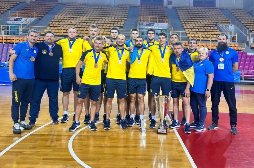 Українські дефлімпійці – бронзові призери чемпіонату світу з баскетболу