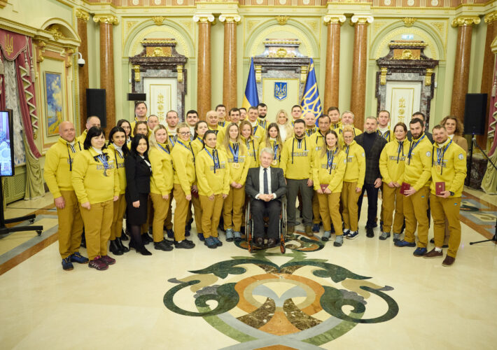 Президент нагородив дефлімпійців, які вперше за роки незалежності України перемогли в загальнокомандному заліку на зимових іграх