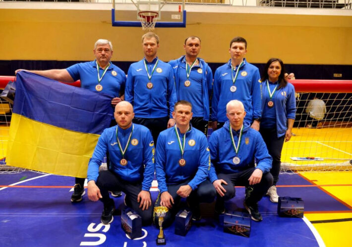 Українські паралімпійці стали третіми на міжнародному турнірі з голболу
