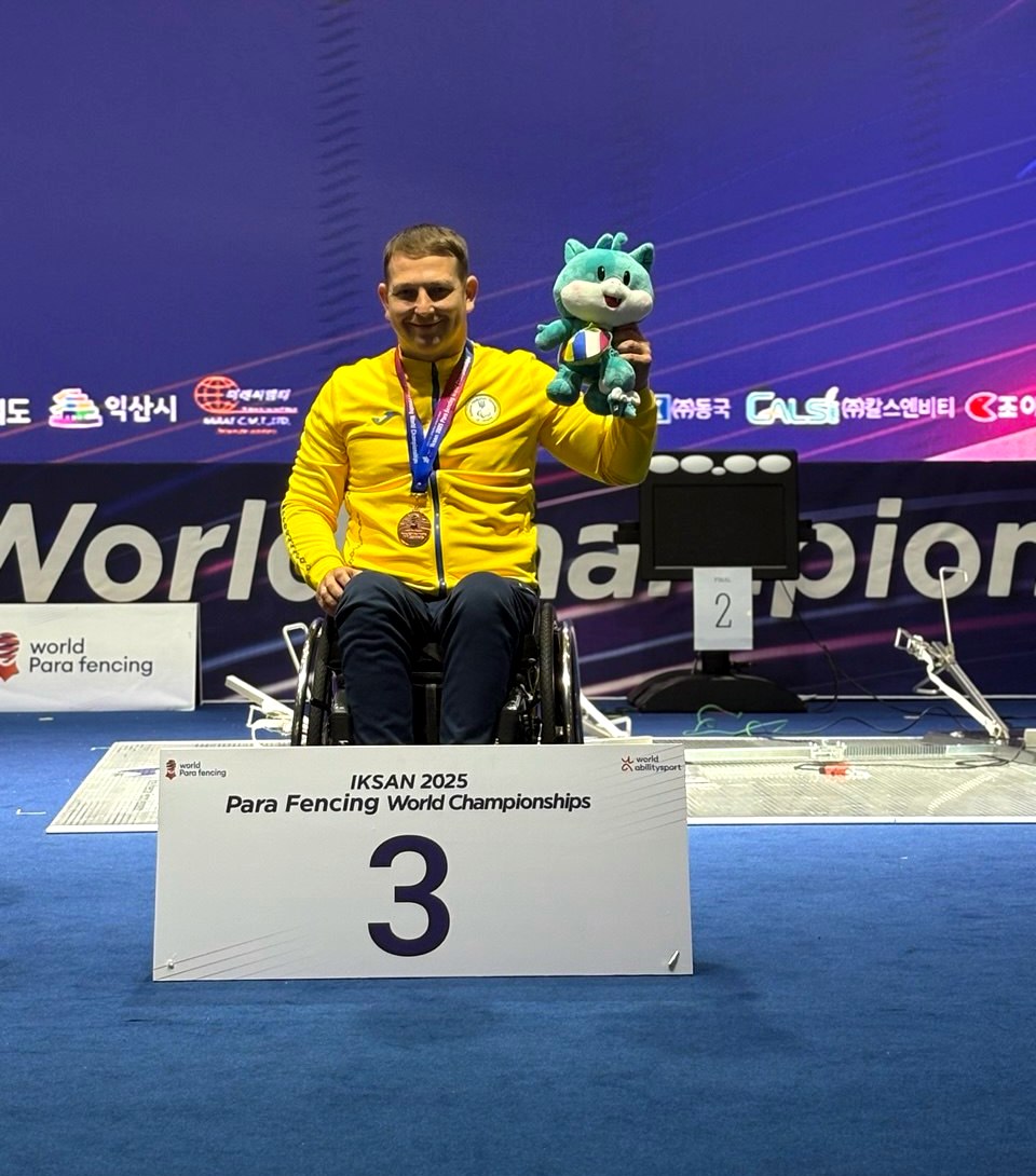 Успішний старт пара фехтувальників на чемпіонаті світу з фехтування на візках