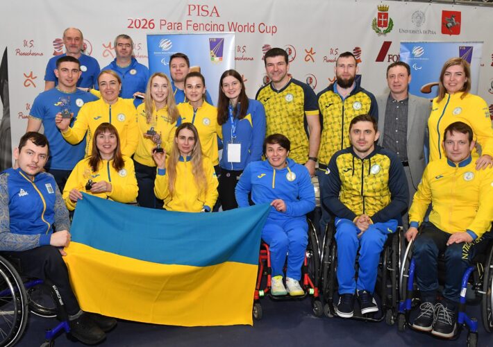 Національна паралімпійська збірна з фехтування на візках – третя у світі!