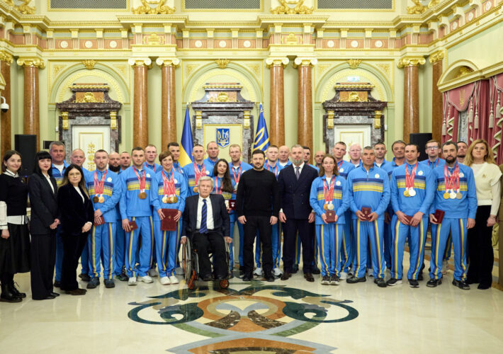 Президент України відзначив перемоги українських паралімпійців