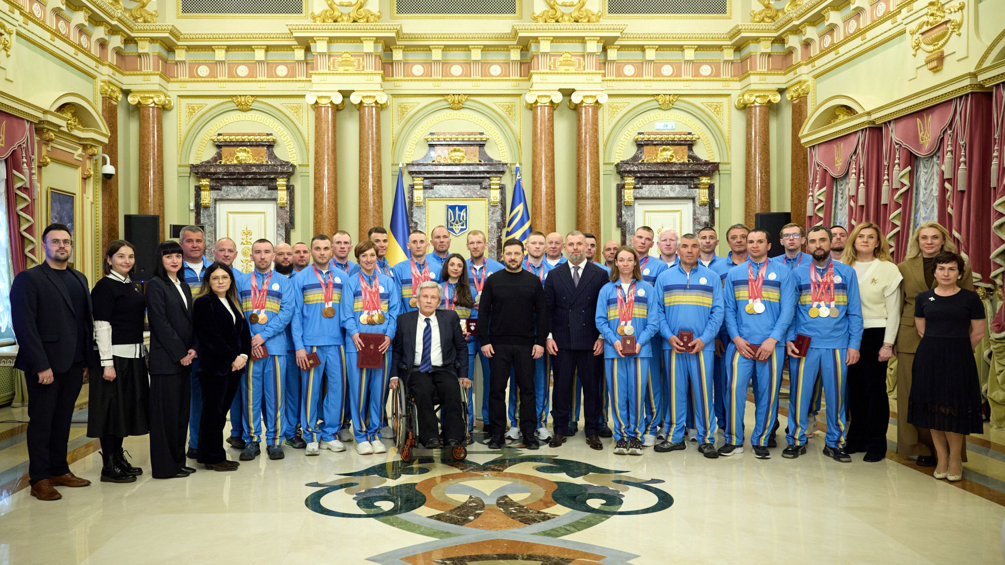Президент України відзначив перемоги українських паралімпійців