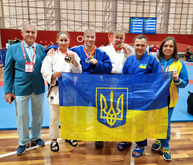Українці стали третіми на першому ліцензійному Grand Prix з пара дзюдо!
