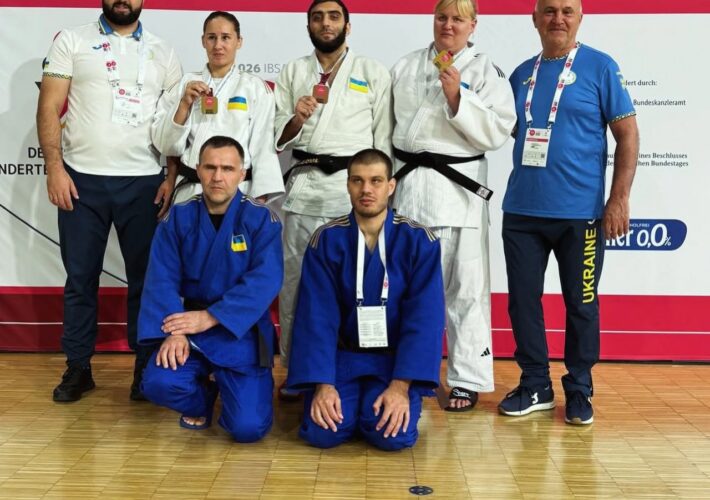 Україна — у пʼятірці найкращих команд на чемпіонаті Європи з пара дзюдо