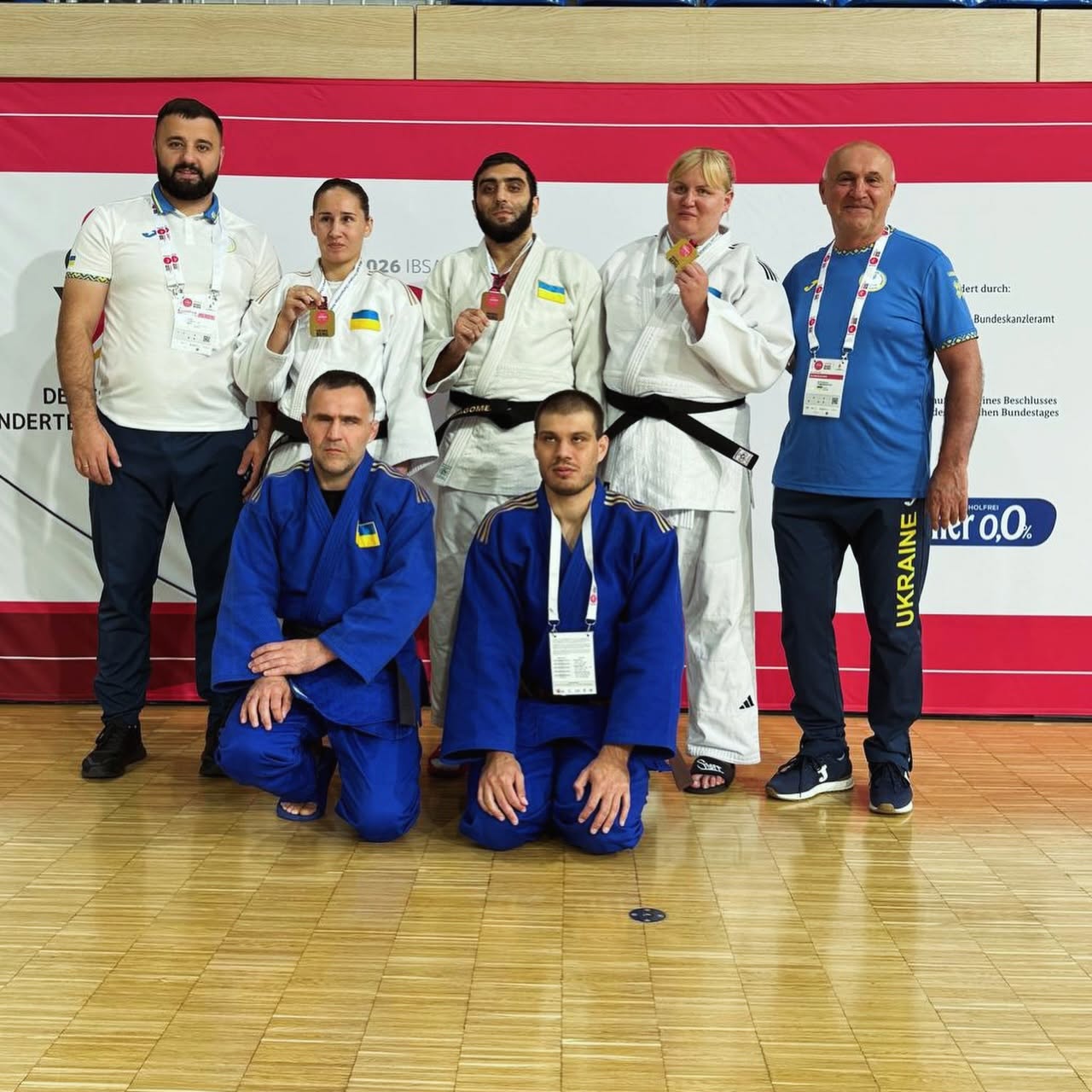 Україна — у пʼятірці найкращих команд на чемпіонаті Європи з пара дзюдо