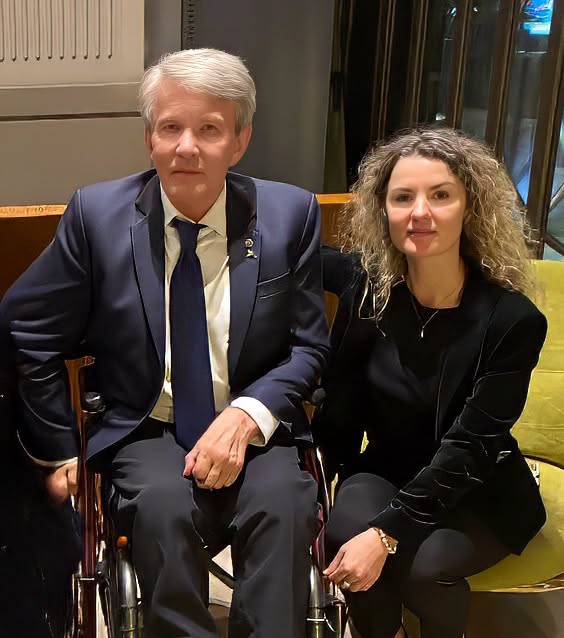 Вітання Liene Apine – новообраній президентці Національного паралімпійського комітету Латвії